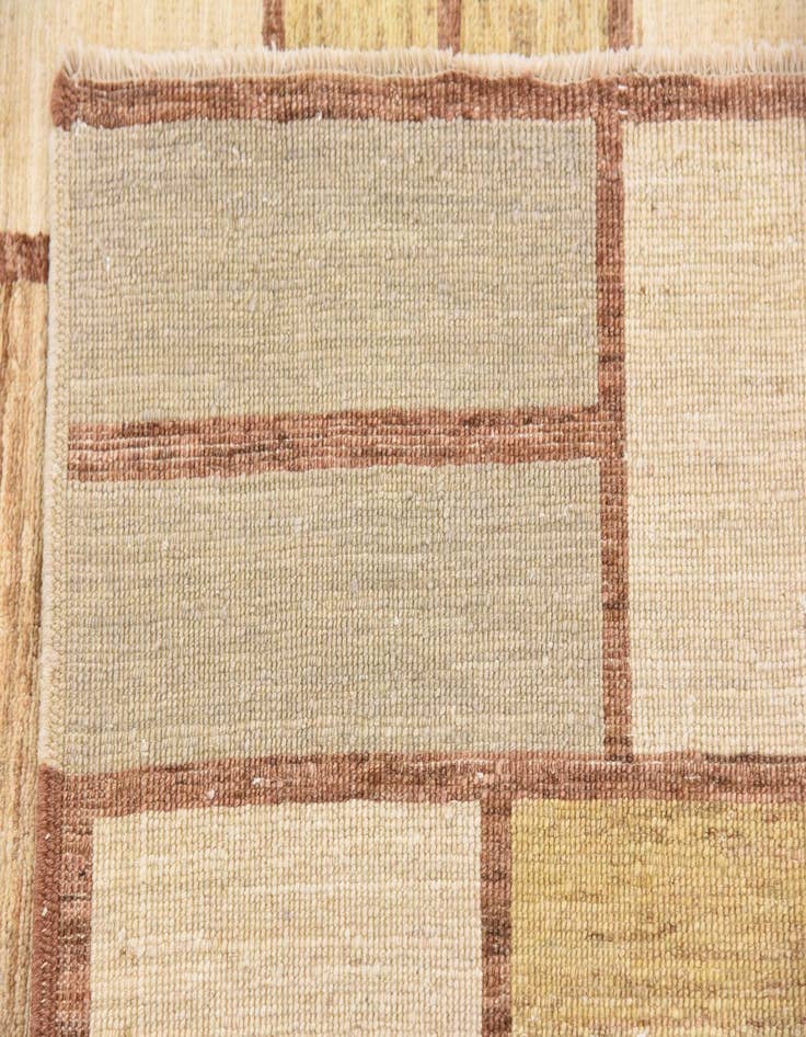 Detail image of  6' 7 x 8' 8  Hand Knotted Modern Ziegler Oriental Rug