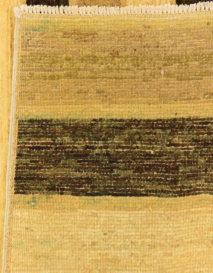 Detail image of  6' 9 x 9' 7  Hand Knotted Modern Ziegler Oriental Rug