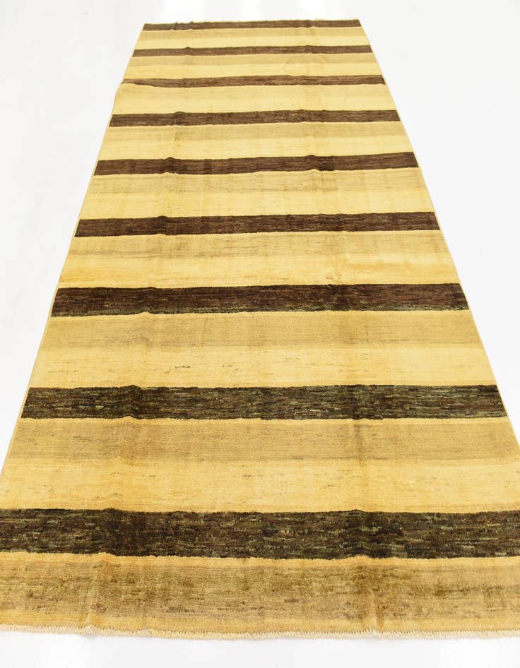 Detail image of  6' 9 x 9' 7  Hand Knotted Modern Ziegler Oriental Rug