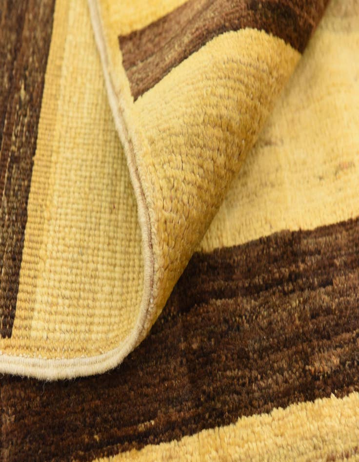 Detail image of  6' 9 x 9' 7  Hand Knotted Modern Ziegler Oriental Rug