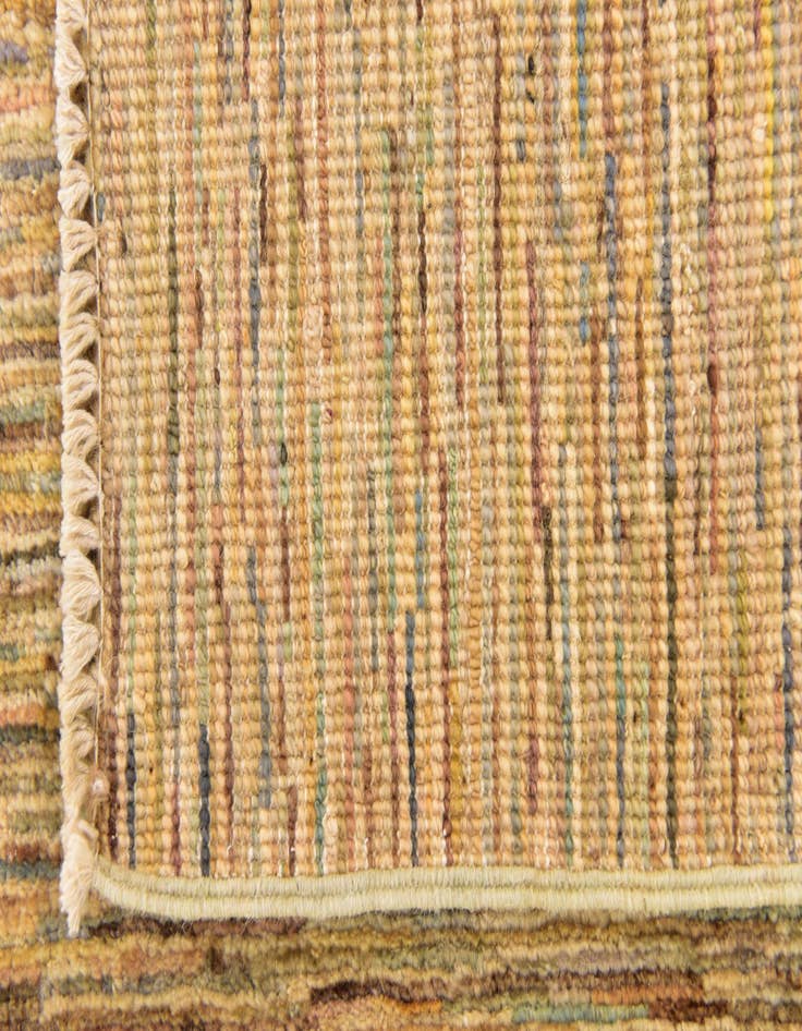 Detail image of  5' x 6' 6  Hand Knotted Modern Ziegler Oriental Rug