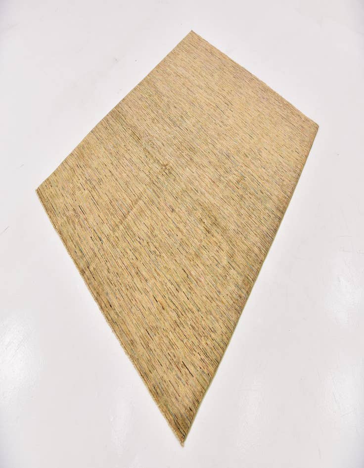 Detail image of  5' x 6' 6  Hand Knotted Modern Ziegler Oriental Rug