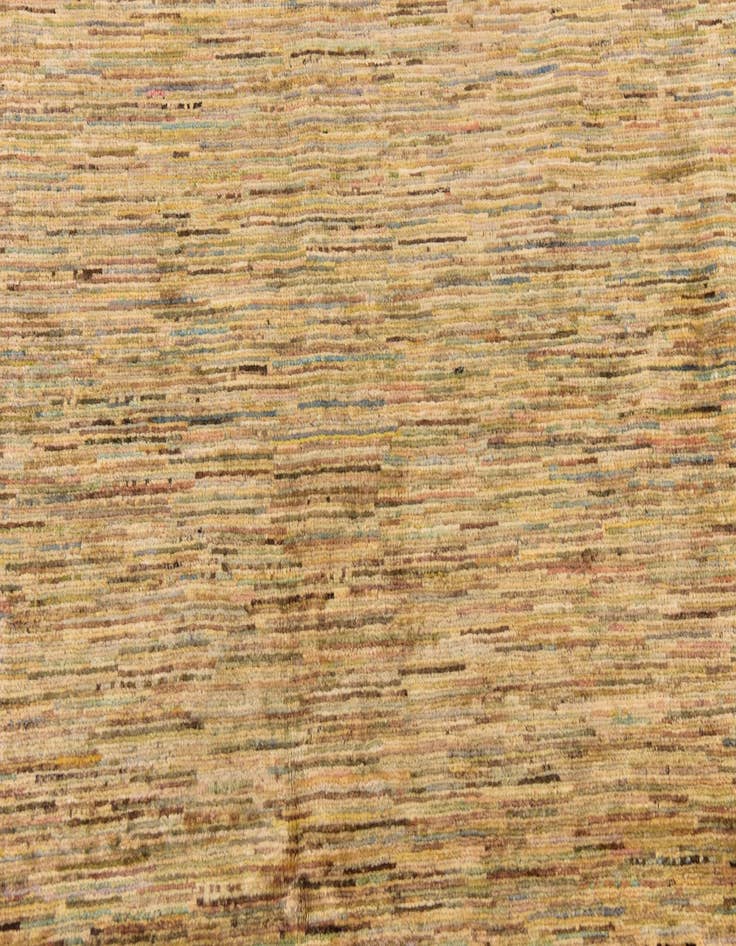 Detail image of  5' x 6' 6  Hand Knotted Modern Ziegler Oriental Rug