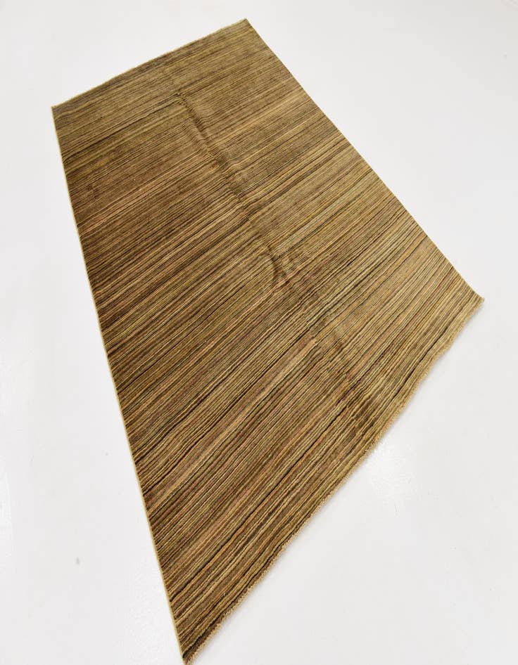 Detail image of  5' 7 x 7'  Hand Knotted Modern Ziegler Rug