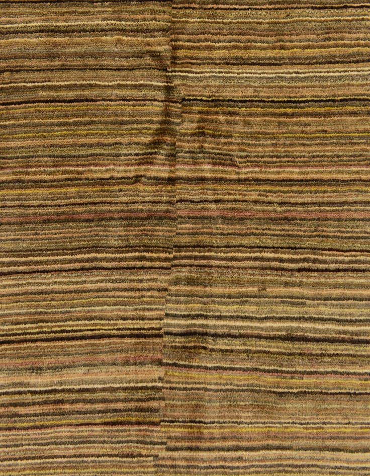 Detail image of  5' 7 x 7'  Hand Knotted Modern Ziegler Rug
