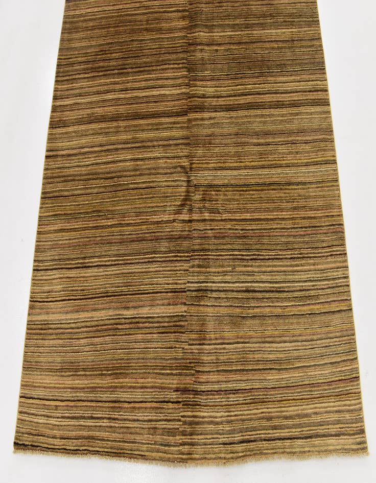 Detail image of  5' 7 x 7'  Hand Knotted Modern Ziegler Rug