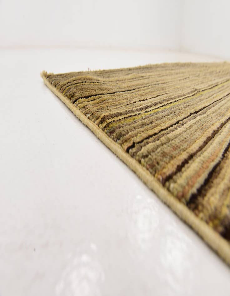 Detail image of  5' 7 x 7'  Hand Knotted Modern Ziegler Rug