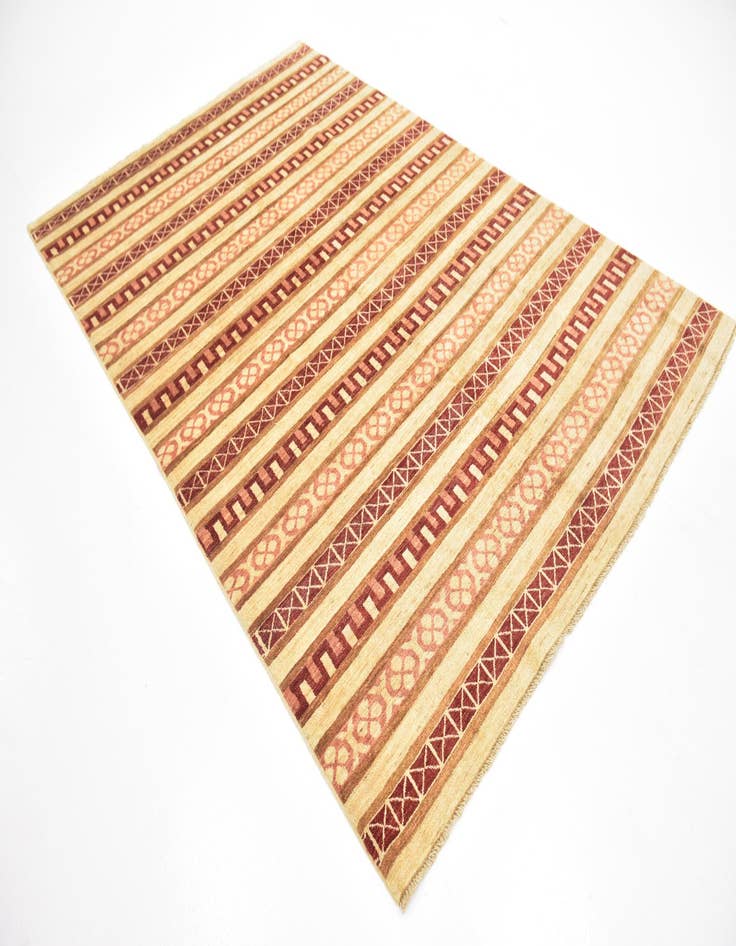 Detail image of  5' 9 x 8' 10  Hand Knotted Modern Ziegler Rug