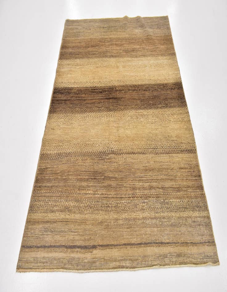 Detail image of  4' 10 x 6' 5  Hand Knotted Modern Ziegler Rug