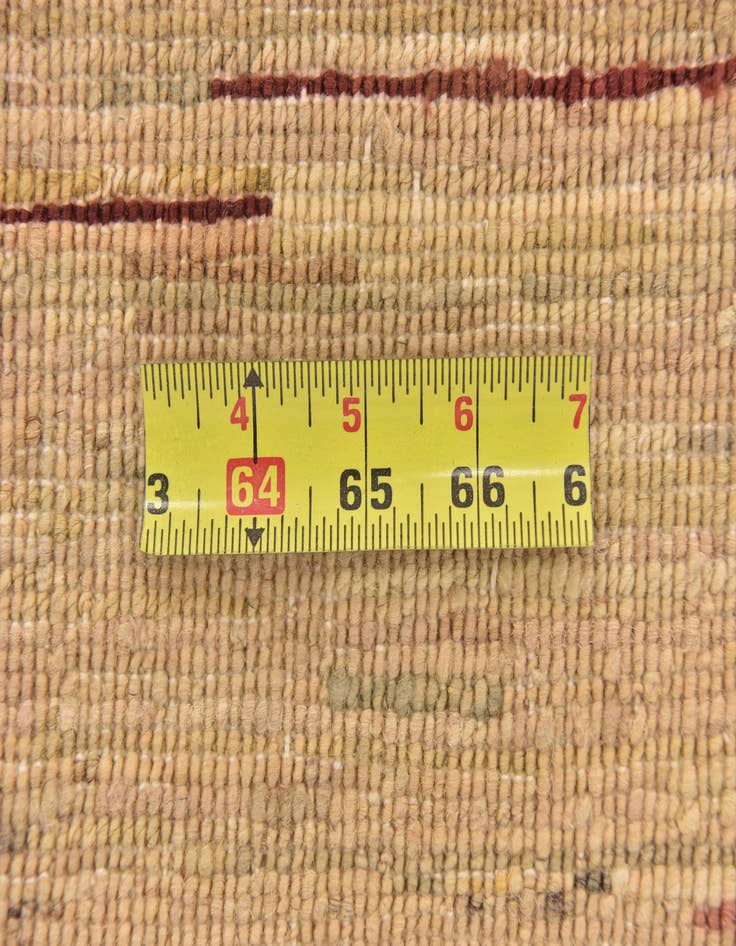 Detail image of  3' 5 x 4' 9  Hand Knotted Modern Ziegler Rug