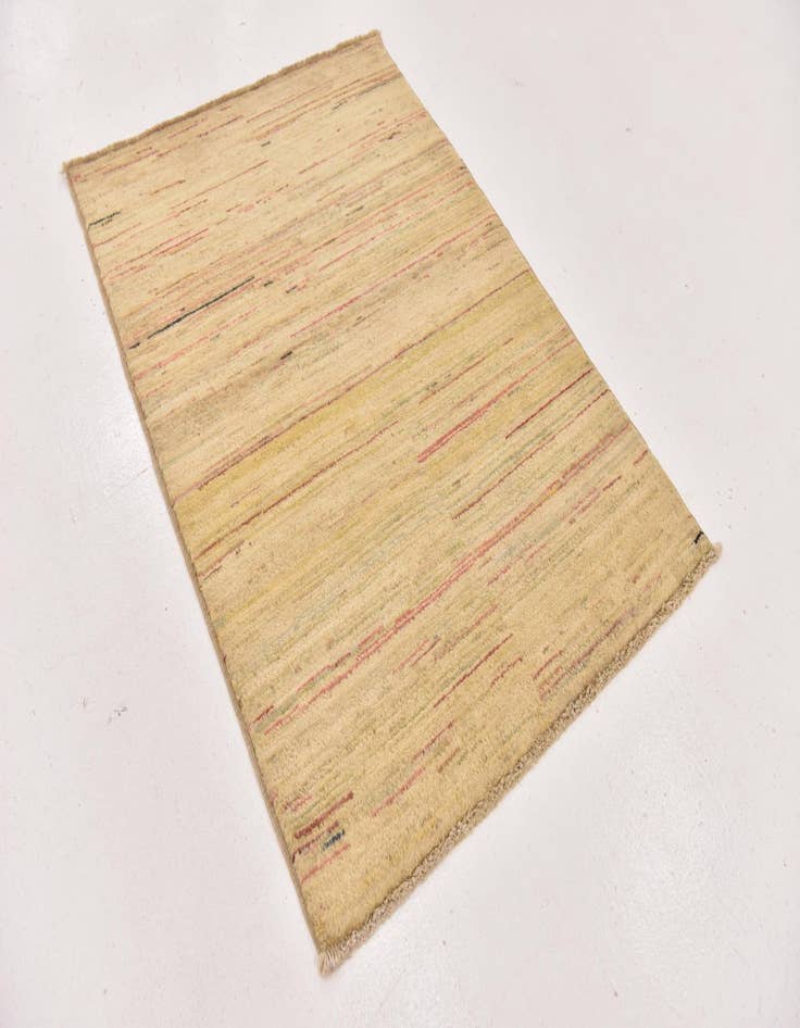 Detail image of  3' 5 x 4' 9  Hand Knotted Modern Ziegler Rug