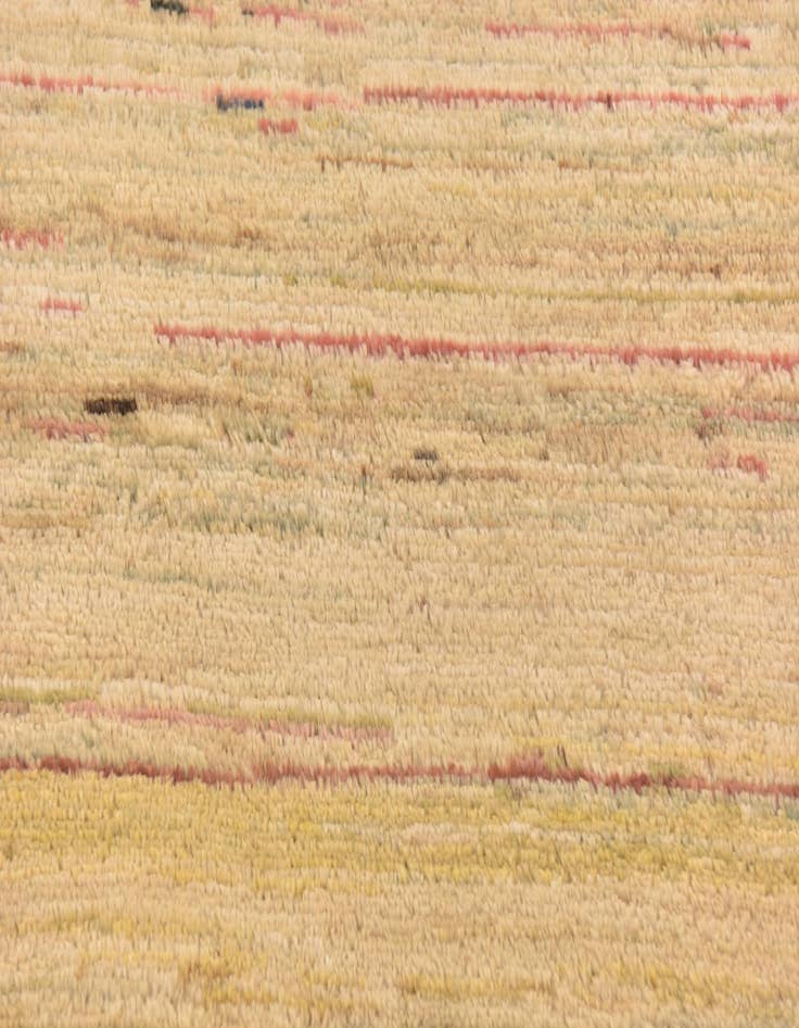 Detail image of  3' 5 x 4' 9  Hand Knotted Modern Ziegler Rug