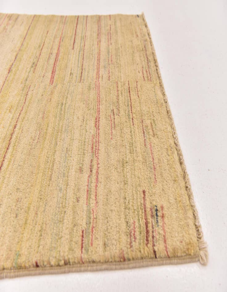 Detail image of  3' 5 x 4' 9  Hand Knotted Modern Ziegler Rug