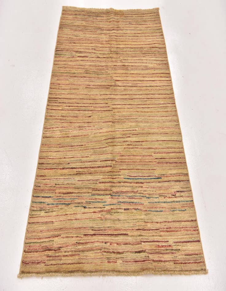 Detail image of  3' 8 x 5' 5  Hand Knotted Modern Ziegler Rug