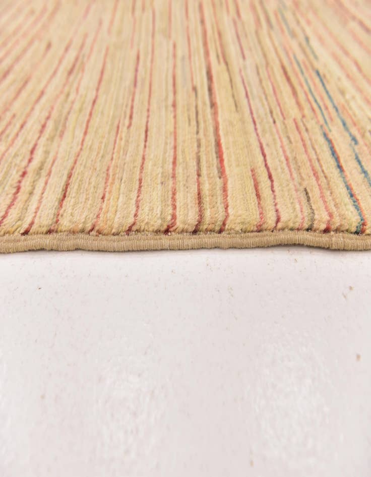 Detail image of  3' 8 x 5' 5  Hand Knotted Modern Ziegler Rug