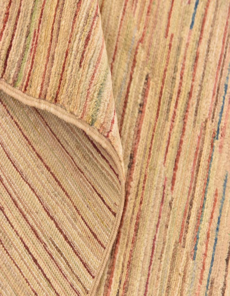 Detail image of  3' 8 x 5' 5  Hand Knotted Modern Ziegler Rug