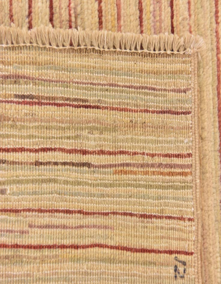 Detail image of  3' 8 x 5' 5  Hand Knotted Modern Ziegler Rug