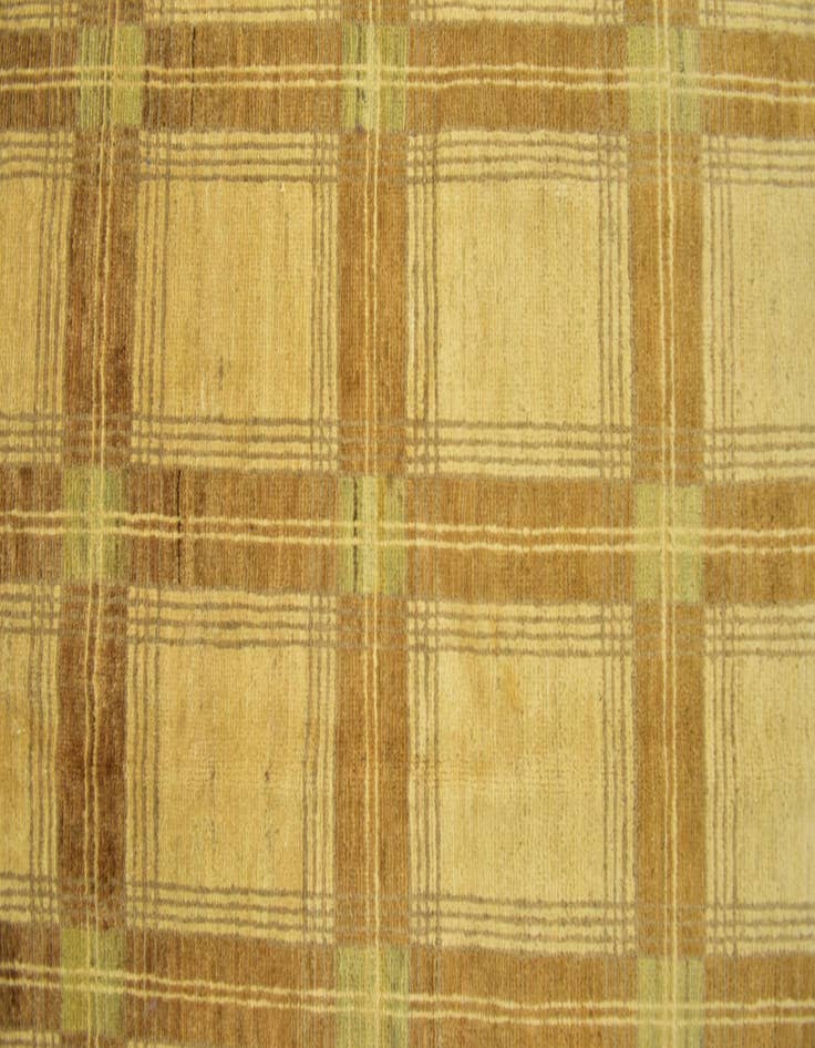 Detail image of  4' 7 x 6' 6  Hand Knotted Modern Ziegler Rug