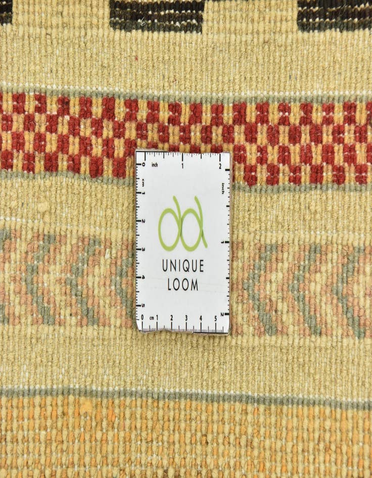 Detail image of  6' 7 x 9' 7  Hand Knotted Modern Ziegler Rug