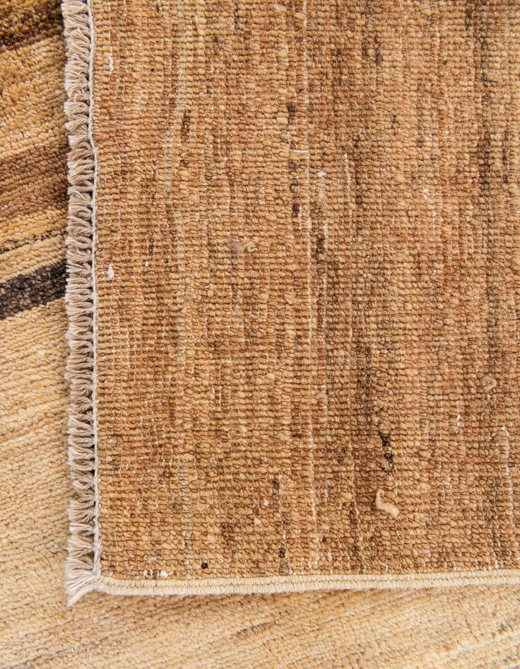Detail image of  6' 8 x 9' 7  Hand Knotted Modern Ziegler Rug