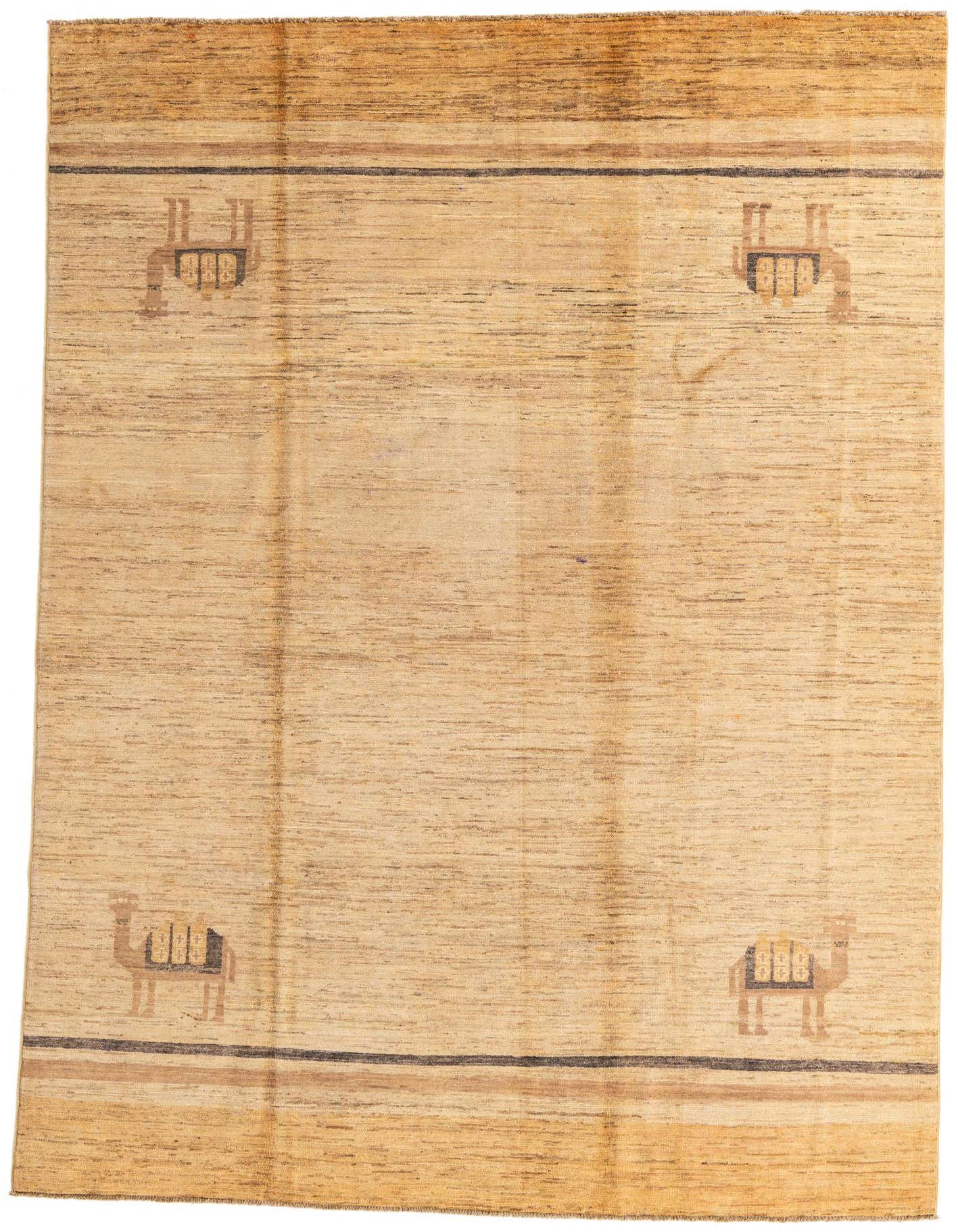 Primary image  6' 8 x 9' 7  Hand Knotted Modern Ziegler Rug