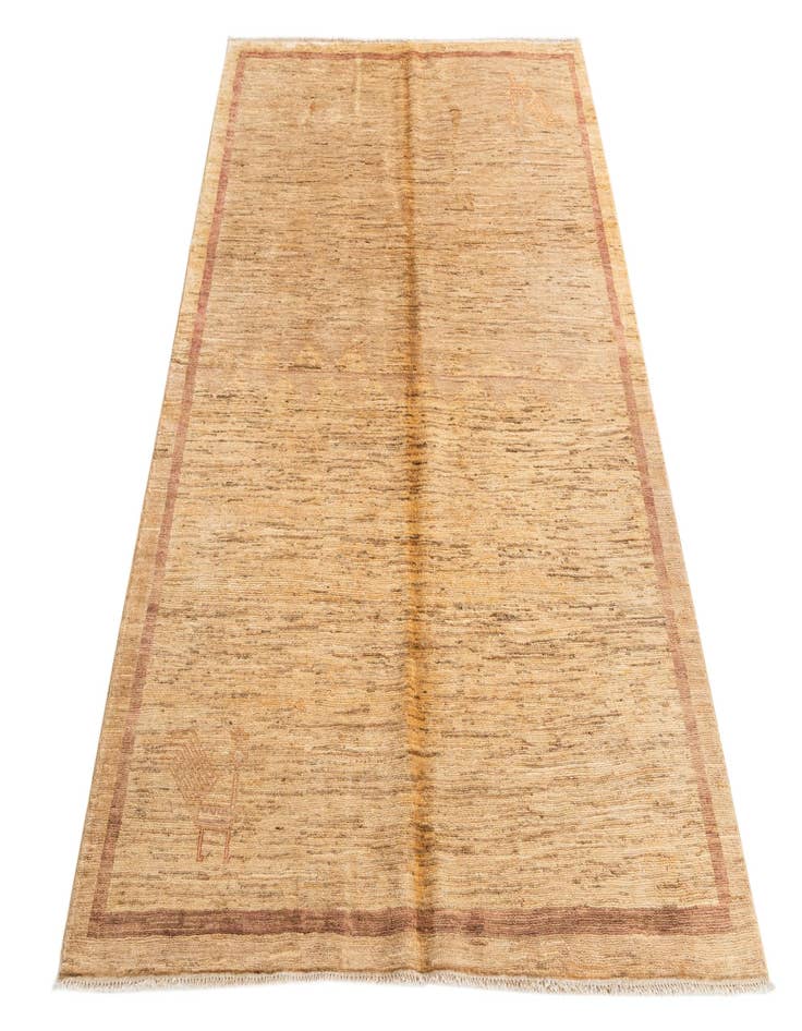 Detail image of  4' 9 x 6' 5  Hand Knotted Modern Ziegler Rug