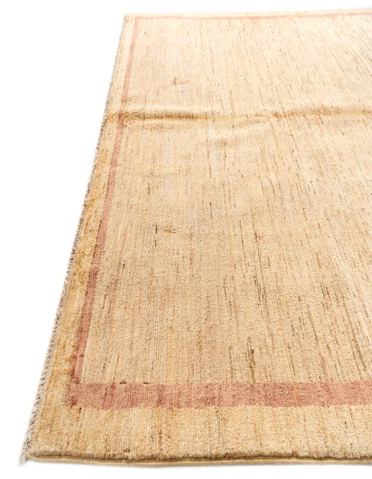 Detail image of  4' 9 x 6' 5  Hand Knotted Modern Ziegler Rug