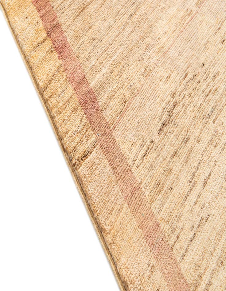 Detail image of  4' 9 x 6' 5  Hand Knotted Modern Ziegler Rug