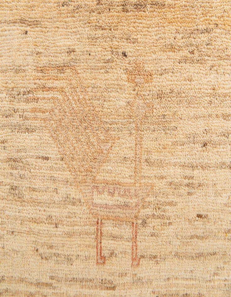 Detail image of  4' 9 x 6' 5  Hand Knotted Modern Ziegler Rug