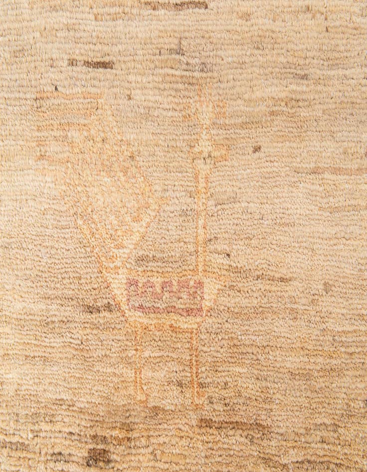 Detail image of  4' 9 x 6' 5  Hand Knotted Modern Ziegler Rug