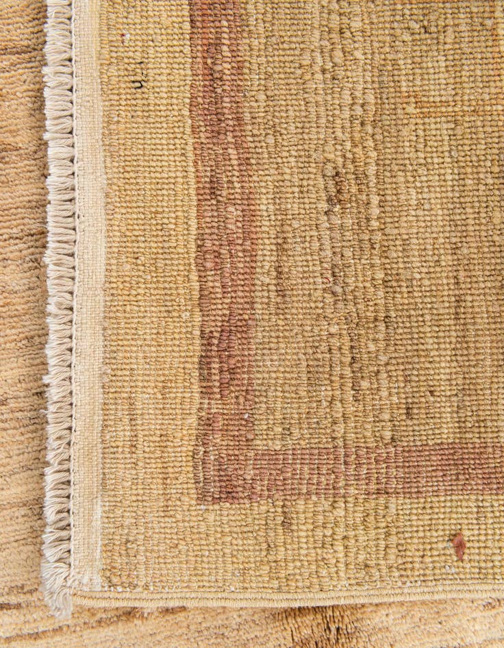 Detail image of  4' 9 x 6' 5  Hand Knotted Modern Ziegler Rug