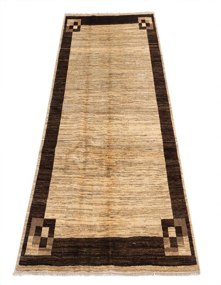 Detail image of  3' 10 x 5' 10  Hand Knotted Modern Ziegler Rug