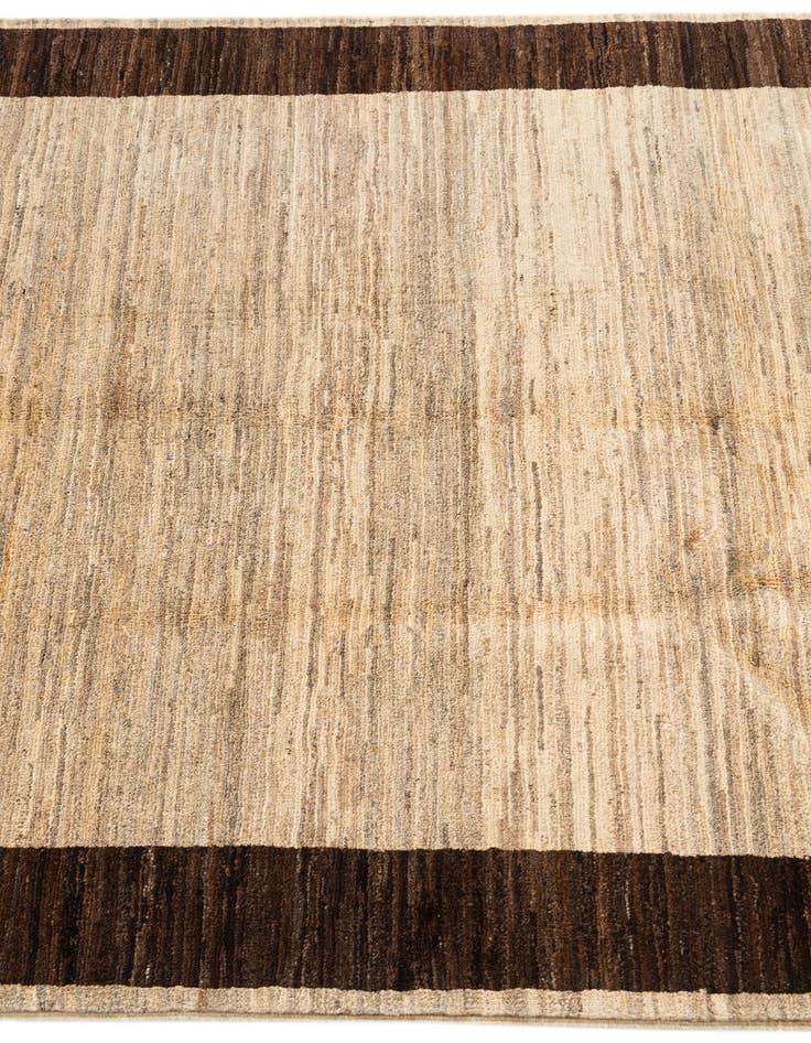 Detail image of  3' 10 x 5' 10  Hand Knotted Modern Ziegler Rug