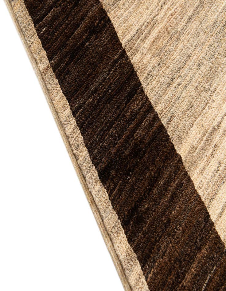 Detail image of  3' 10 x 5' 10  Hand Knotted Modern Ziegler Rug