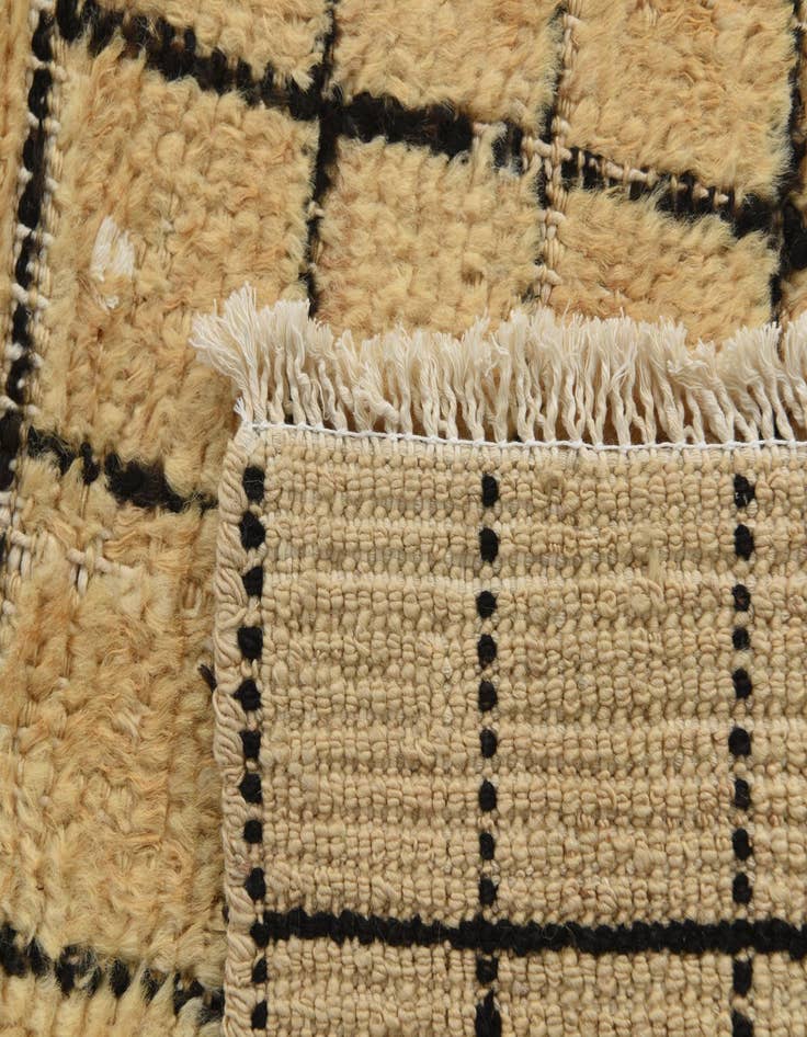 Detail image of  3' x 4' 10  Hand Knotted Modern Ziegler Wool Rug