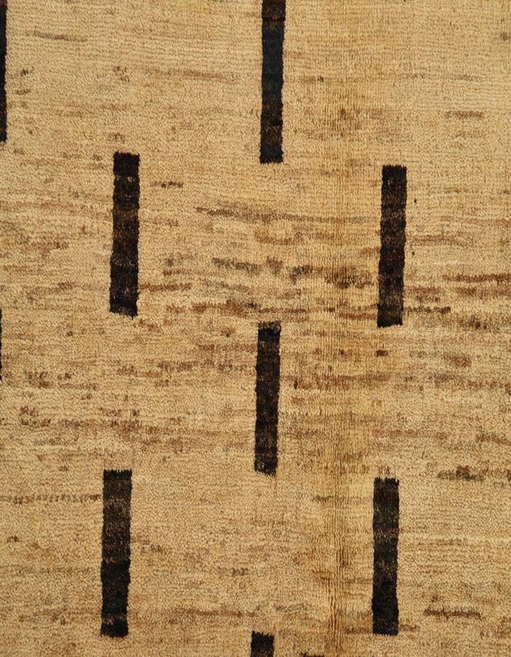 Detail image of  4' 10 x 6' 5  Hand Knotted Modern Ziegler Rug