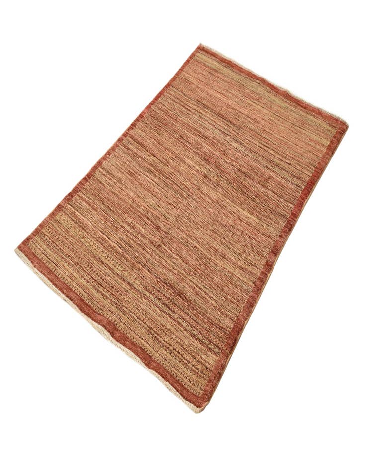 Detail image of  3' 2 x 4' 10  Hand Knotted Modern Ziegler Rug