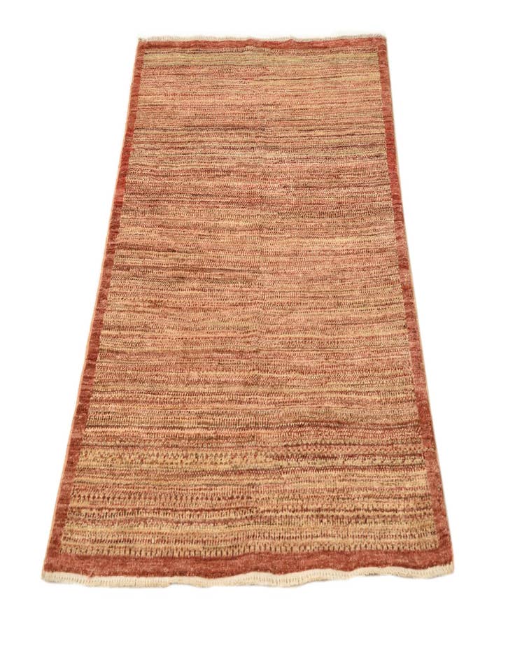 Detail image of  3' 2 x 4' 10  Hand Knotted Modern Ziegler Rug