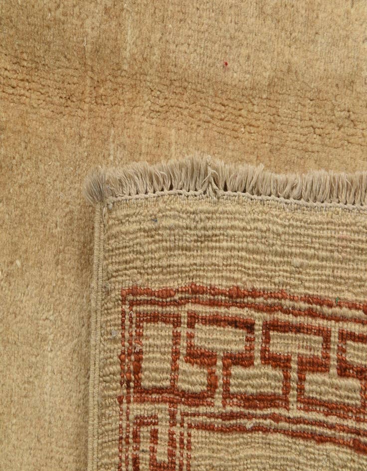 Detail image of  4' 1 x 6' 2  Hand Knotted Modern Ziegler Rug