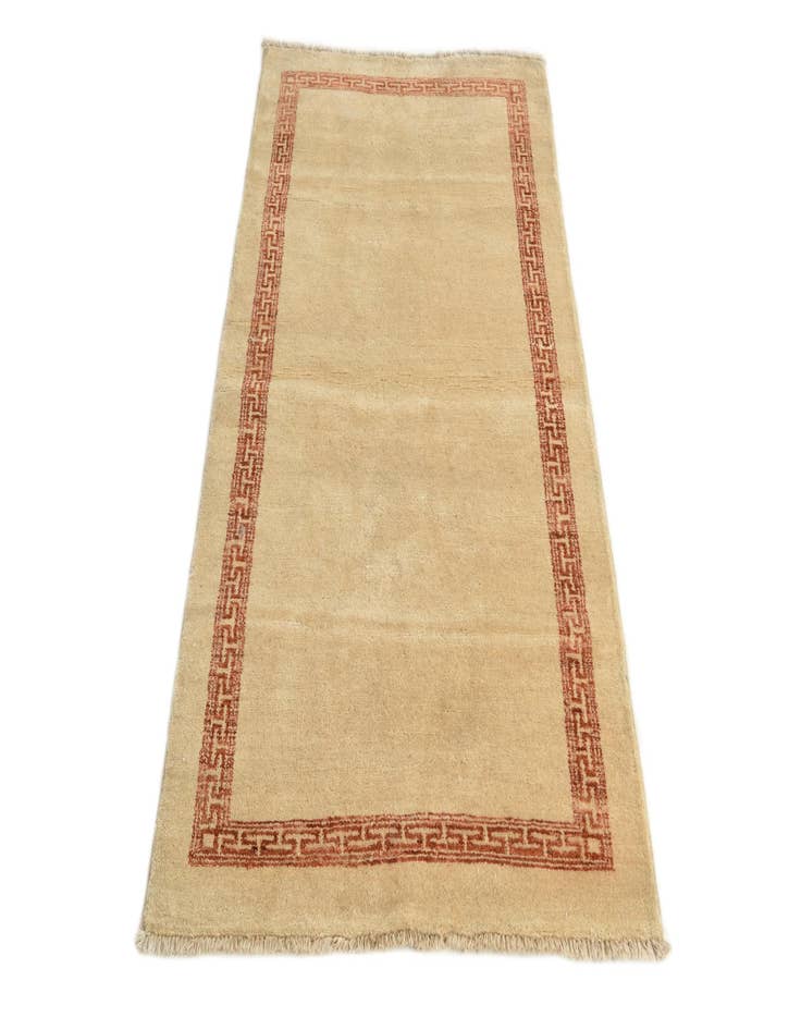 Detail image of  3' 1 x 5' 4  Hand Knotted Modern Ziegler Rug