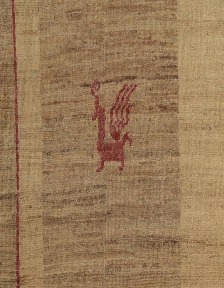 Detail image of  5' x 6' 9  Hand Knotted Modern Ziegler Rug