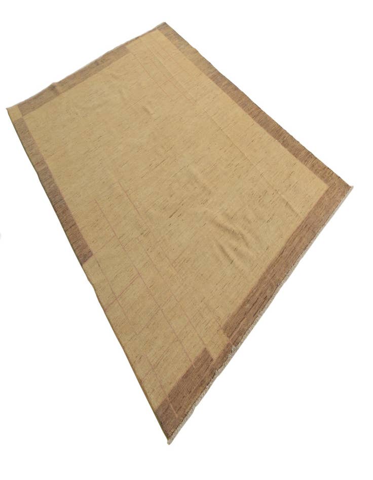 Detail image of  5' 8 x 7' 5  Hand Knotted Modern Ziegler Rug