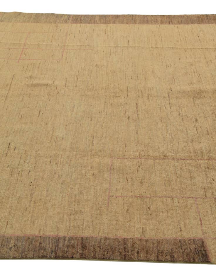 Detail image of  5' 8 x 7' 5  Hand Knotted Modern Ziegler Rug