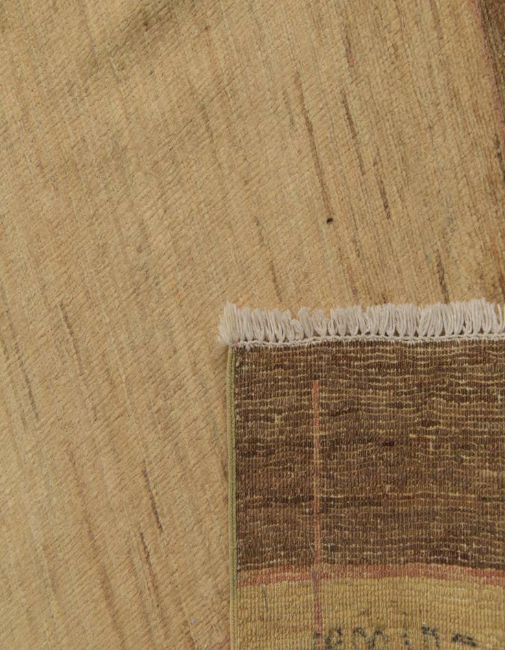 Detail image of  5' 8 x 7' 5  Hand Knotted Modern Ziegler Rug