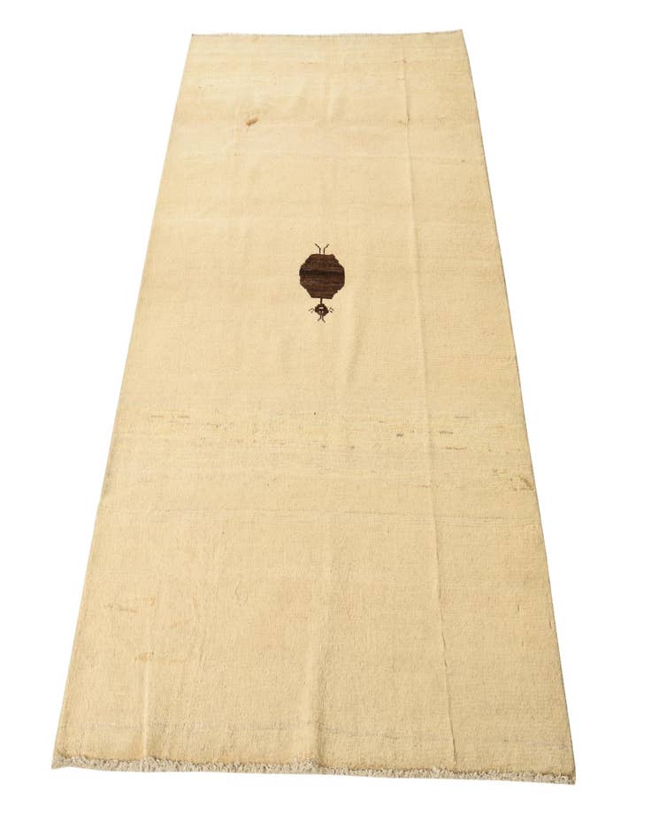 Detail image of  4' 1 x 6' 1  Hand Knotted Modern Ziegler Rug