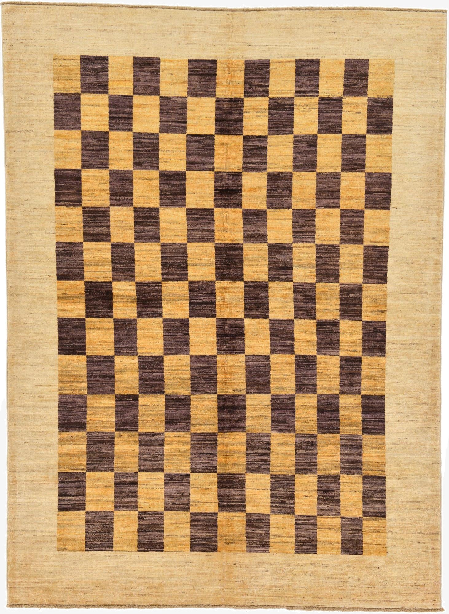  5' 8 x 7' 9  Hand Knotted Modern Ziegler Rug