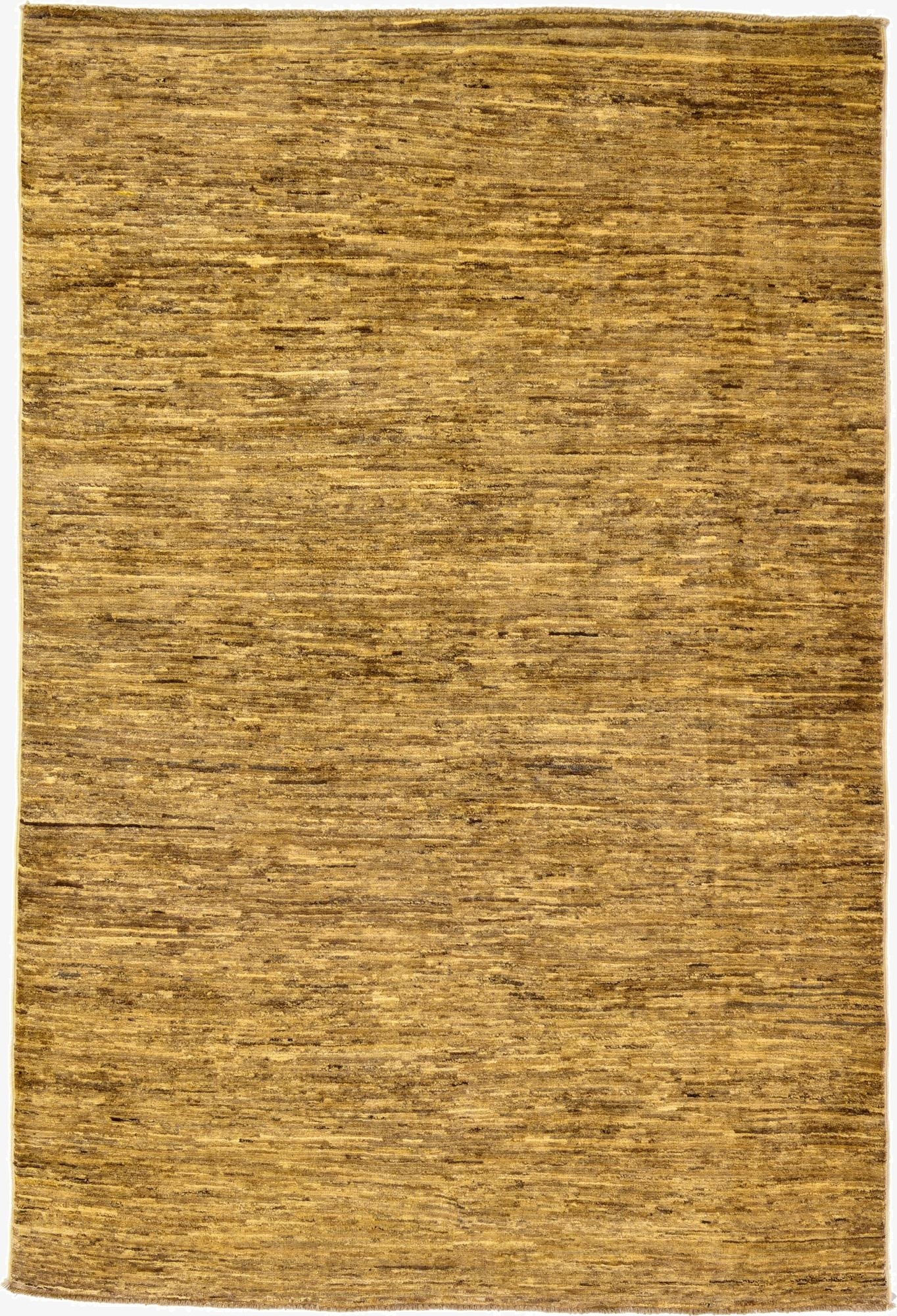  3' 11 x 5' 9  Hand Knotted Modern Ziegler Oriental Rug