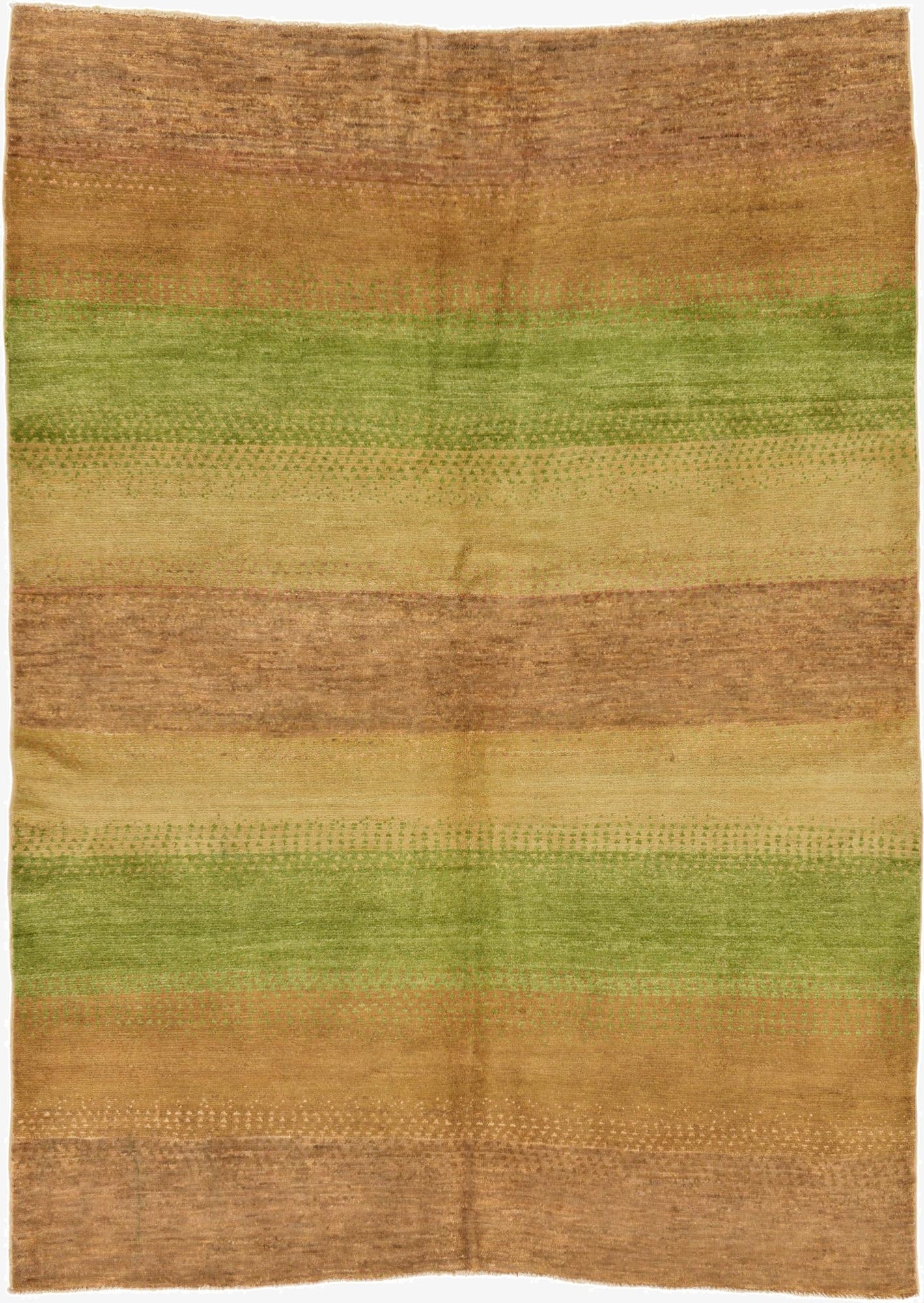  5' 4 x 7' 4  Hand Knotted Modern Ziegler Rug