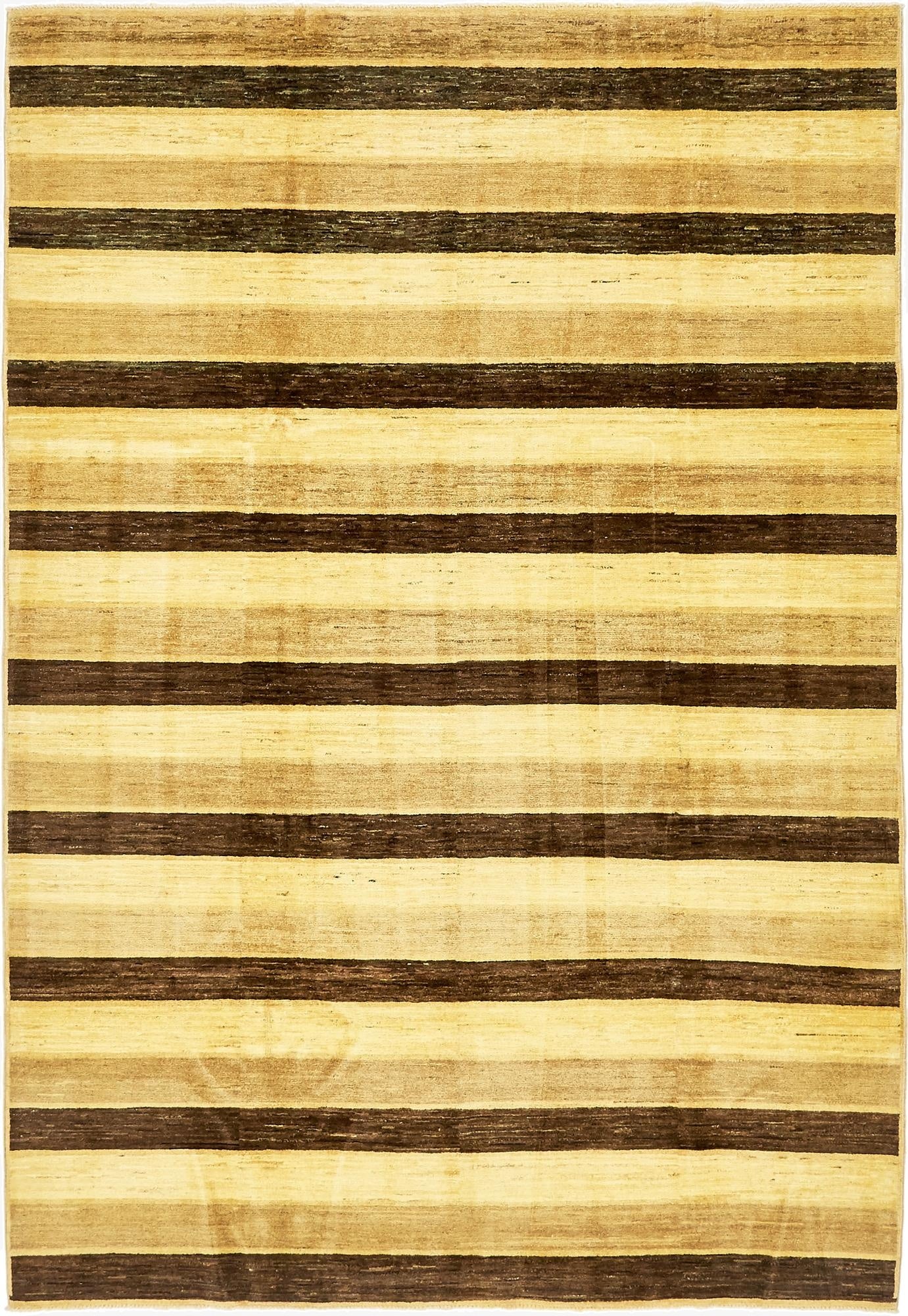  6' 9 x 9' 7  Hand Knotted Modern Ziegler Oriental Rug