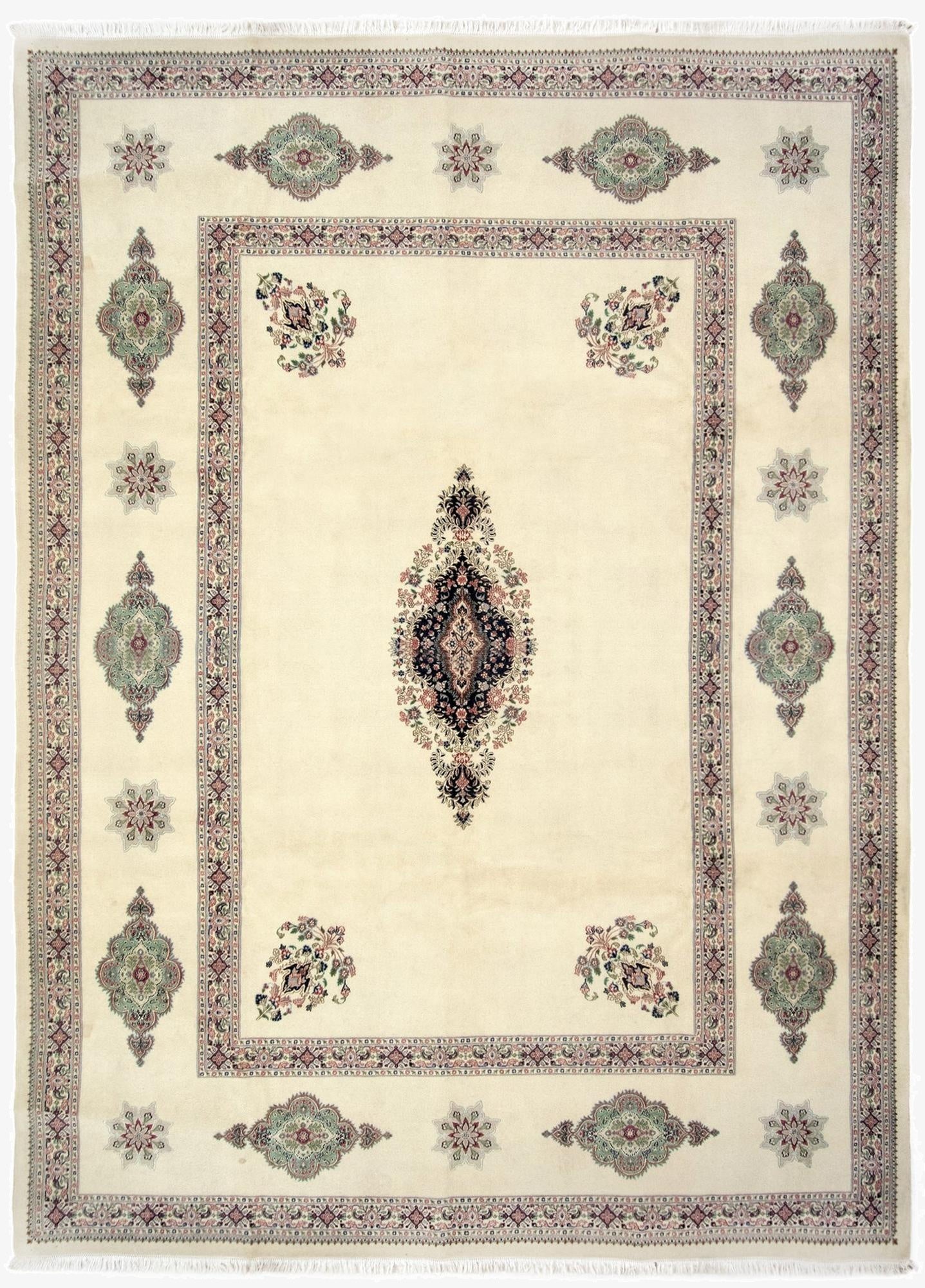  9' 4 x 13' 2  Hand Knotted Mood Persian Rug